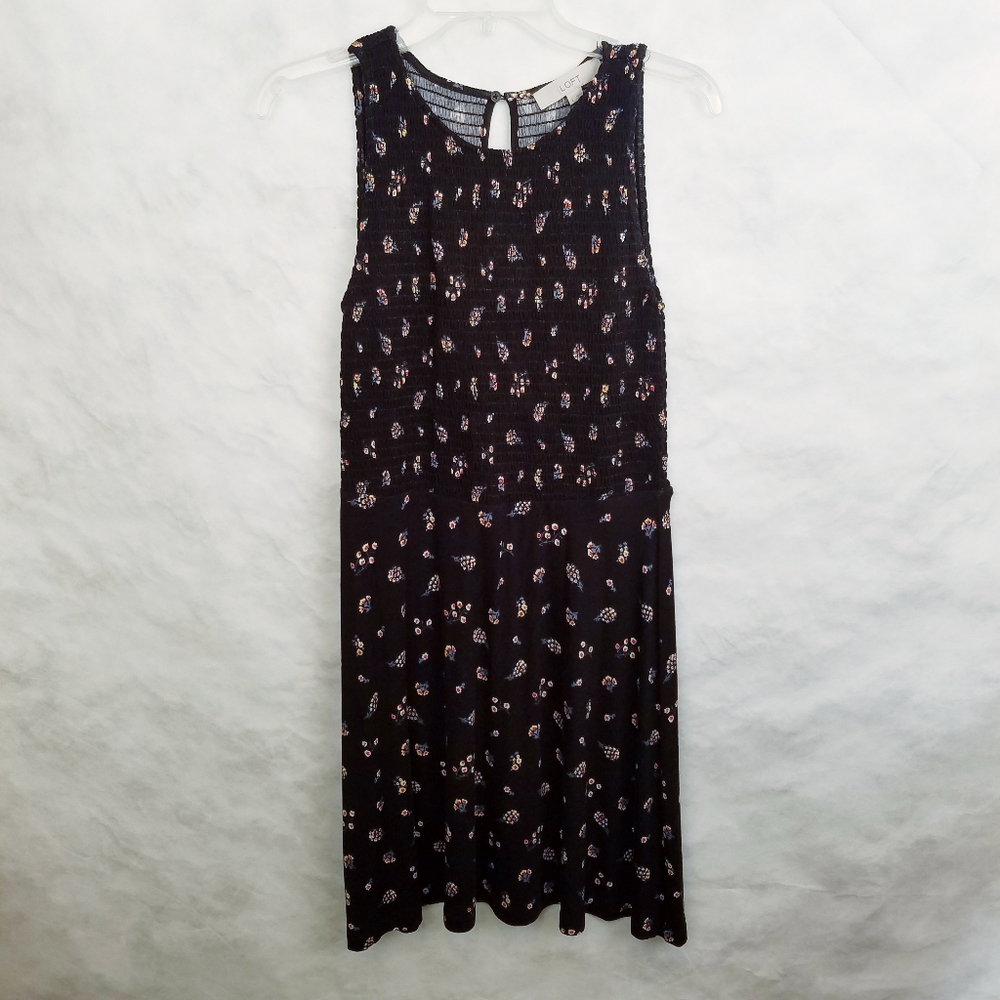 NWOT Loft Sleeveless Tank Flower Dress